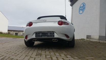 Mazda MX5 - ND Endschalldämpfer quer Ausgang rechts/links - 1x145x65 Typ 59 rechts/links