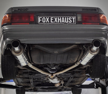 FOX Mazda RX7 - FC Endschalldämpfer rechts/links - 1x100 Typ 10 rechts/links