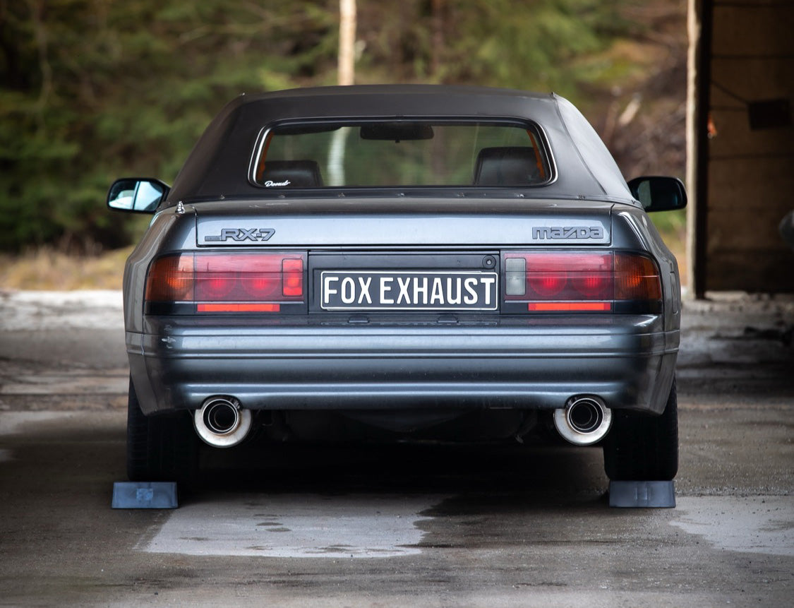 FOX Mazda RX7 - FC Endschalldämpfer rechts/links - 1x100 Typ 10 rechts/links