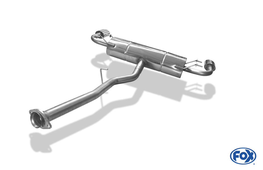 Mazda RX8 Endschalldämpfer quer Ausgang rechts/links - 115x85 Typ 38 rechts/links