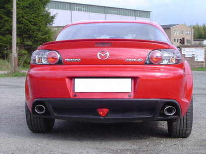 Mazda RX8 Endschalldämpfer quer Ausgang rechts/links - 115x85 Typ 38 rechts/links