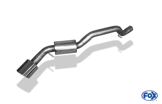 Mazda 3 BL - Diesel Endschalldämpfer - 129x106 Typ 32