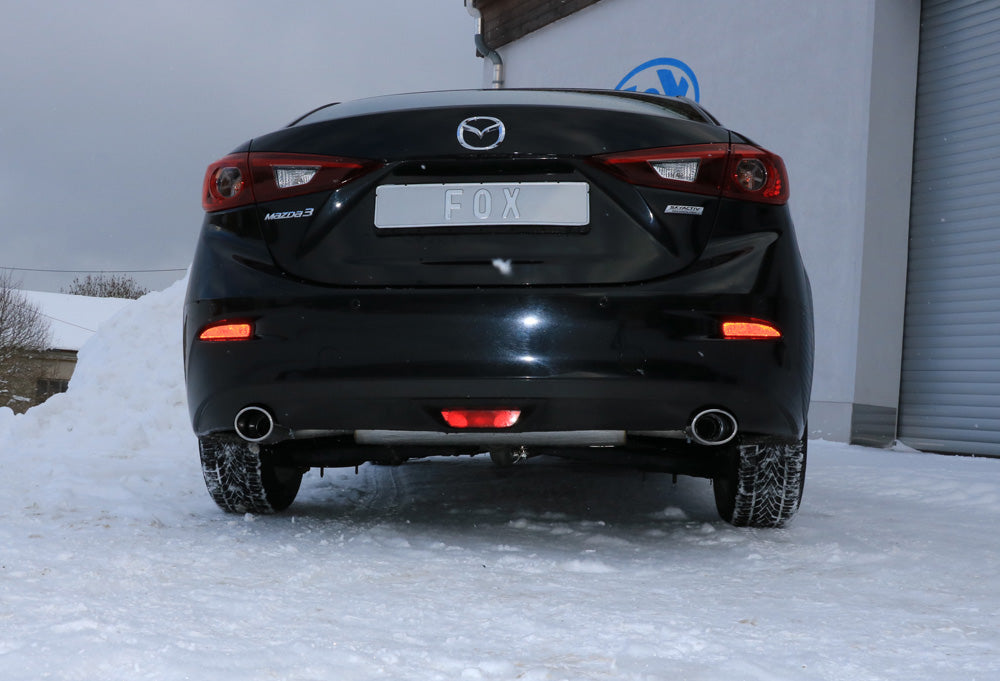 Mazda 3 - BM - Stufenheck Endschalldämpfer quer rechts/links - 115x85 Typ 38 rechts/links