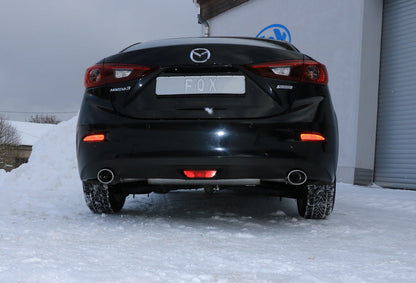 Mazda 3 - BM - Stufenheck Endschalldämpfer quer rechts/links - 115x85 Typ 38 rechts/links