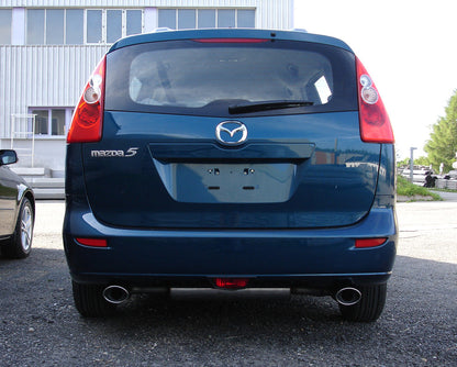 Mazda 5 - CR1 Endschalldämpfer quer Ausgang rechts/links - 115x85 Typ 32 rechts/links