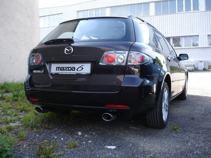 Mazda 6 Facelift Endschalldämpfer Ausgang rechts/links einflutig - 115x85 Typ 32 rechts/links