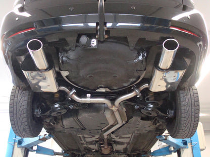 Mazda 6 GG/GY nicht Facelift Endschalldämpfer rechts/links mit Y-Verbindungsrohr - 115x85 Typ 32 rechts/links