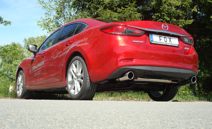Mazda 6 - GJ Limousine Endschalldämpfer quer Ausgang rechts/links - 1x100 Typ 16 rechts/links