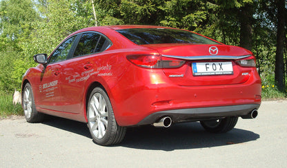 Mazda 6 - GJ Limousine/ Kombi Frontantrieb & Allrad Endschalldämpfer quer Ausgang rechts/links - 1x100 Typ 16 rechts/links