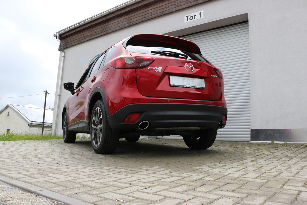 Mazda CX5 - KE/ GH Endschalldämpfer quer rechts/links - 115x85 Typ 38 rechts/links