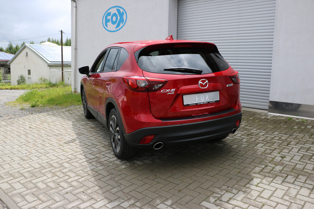 Mazda CX5 - KE/ GH Endschalldämpfer quer rechts/links - 115x85 Typ 38 rechts/links