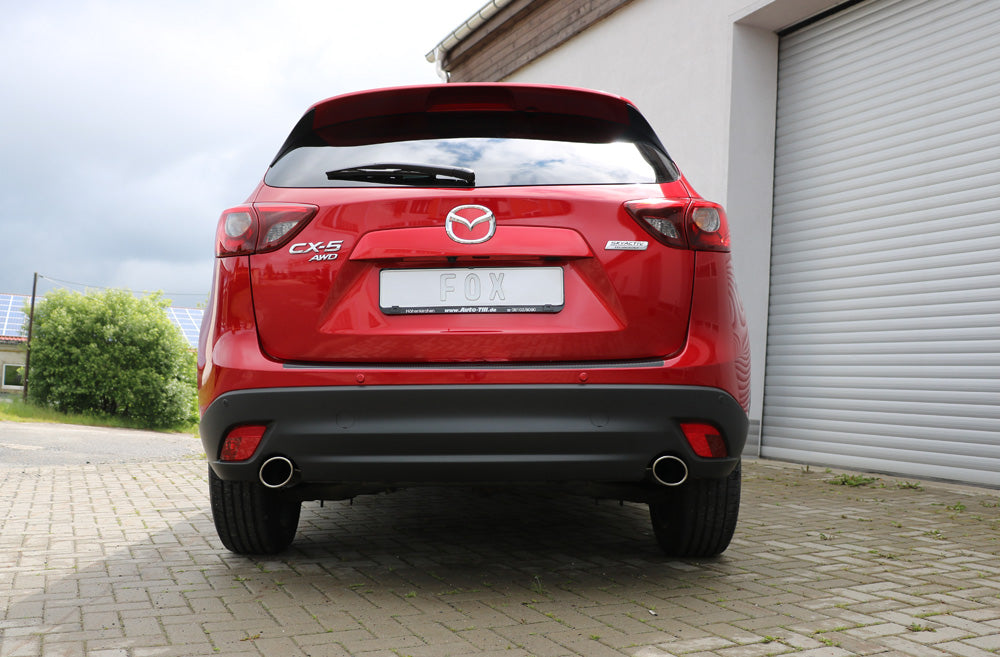 Mazda CX5 - KE/ GH Endschalldämpfer quer rechts/links - 115x85 Typ 38 rechts/links