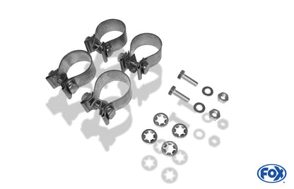 Mazda CX5 - KE/ GH Endschalldämpfer quer rechts/links - 115x85 Typ 38 rechts/links