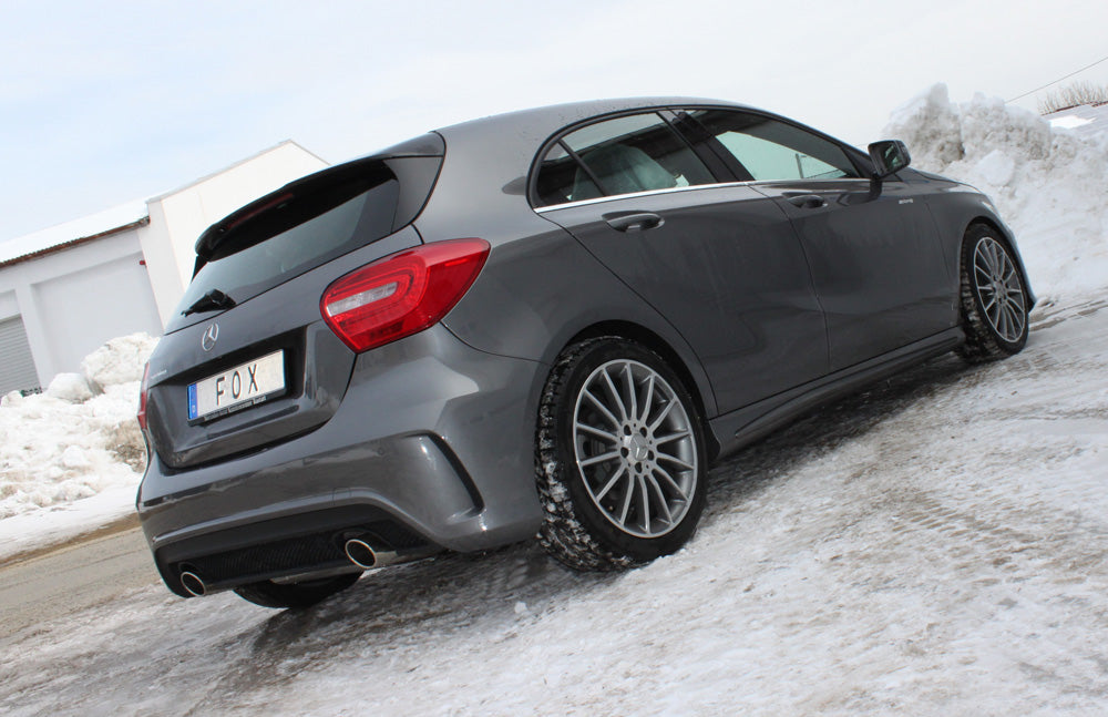 Mercedes A-Klasse W176 - AMG Paket Endschalldämpfer quer Ausgang rechts/links - 115x85 Typ 32 rechts/links