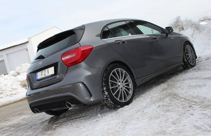 Mercedes A-Klasse W176 - AMG Paket Endschalldämpfer quer Ausgang rechts/links - 115x85 Typ 32 rechts/links
