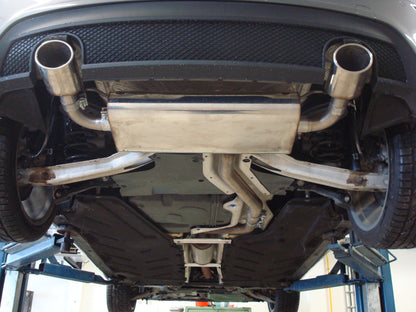 Mercedes A-Klasse W176 - AMG Paket Endschalldämpfer quer Ausgang rechts/links - 115x85 Typ 32 rechts/links