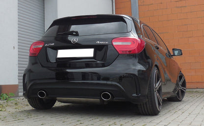 Mercedes A-Klasse 176 - 4-matic Endschalldämpfer quer Ausgang rechts/links - 115x85 Typ 32 rechts/links