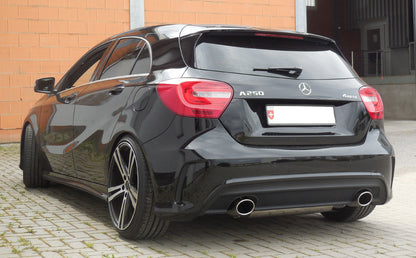 Mercedes A-Klasse 176 - 4-matic Endschalldämpfer quer Ausgang rechts/links - 115x85 Typ 32 rechts/links