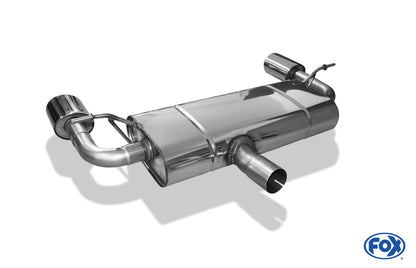Mercedes A-Klasse 176 - 4-matic Endschalldämpfer quer Ausgang rechts/links - 115x85 Typ 32 rechts/links