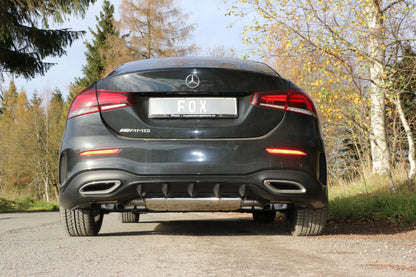 Mercedes A-Klasse - 177 - Starre Hinterachse Endschalldämpfer quer Ausgang rechts/links