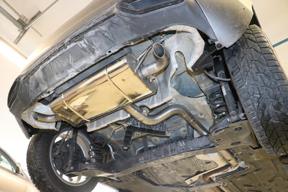 Mercedes A-Klasse - 177 - Starre Hinterachse Endschalldämpfer quer Ausgang rechts/links