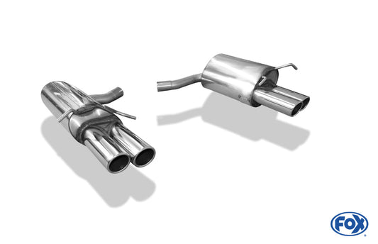 Mercedes C-Klasse 6 Zylinder - W204/S204 Endschalldämpfer rechts/links - 2x80 Typ 16 rechts/links