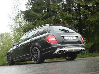 Mercedes C-Klasse 6 Zyl. - W204/S204 AMG-Paket + C63 Einsatz Endschalldämpfer rechts/links - 2x115x85 Typ 32 rechts/links