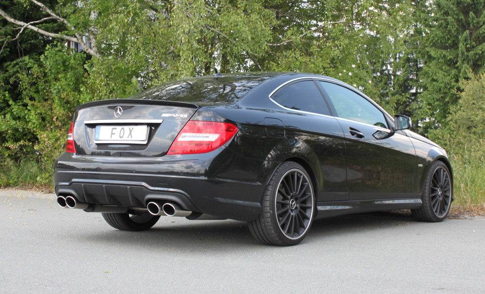 Mercedes C-Klasse Coupe 6 Zylinder - C204 AMG-Paket Endschalldämpfer rechts/links - 2x115x85 Typ 32 rechts/links