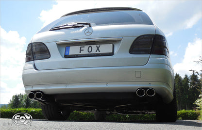 Mercedes E-Klasse S211 Kombi Endschalldämpfer rechts/links - 2x88x74 Typ 32 rechts/links