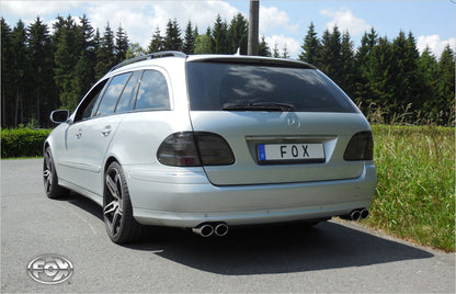 Mercedes E-Klasse S211 Kombi Endschalldämpfer rechts/links - 2x88x74 Typ 32 rechts/links