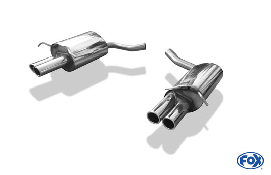 Mercedes E-Klasse Cabrio A207 - 6 Zylinder Endschalldämpfer rechts/links - 2x70 Typ 16 rechts/links