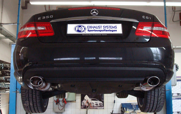 Mercedes E-Klasse Cabrio A207 - 6 Zylinder Endschalldämpfer rechts/links - 115x85 Typ 32 rechts/links