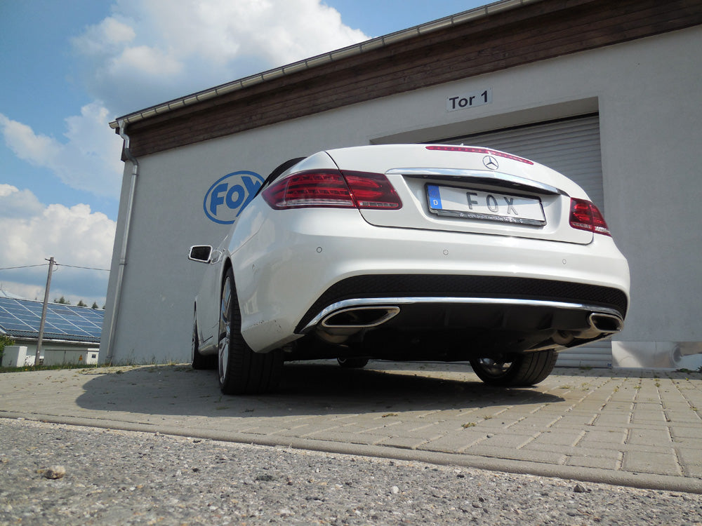 Mercedes E-Klasse A207 4-Zylinder Facelift Endschalldämpfer rechts/links - mit Endrohrtulpe