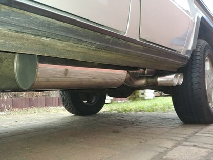 Mercedes G-Klasse - 463 (ohne Trittbrett) Endschalldämpfer Ausgang seitlich - 2x80 Typ 14