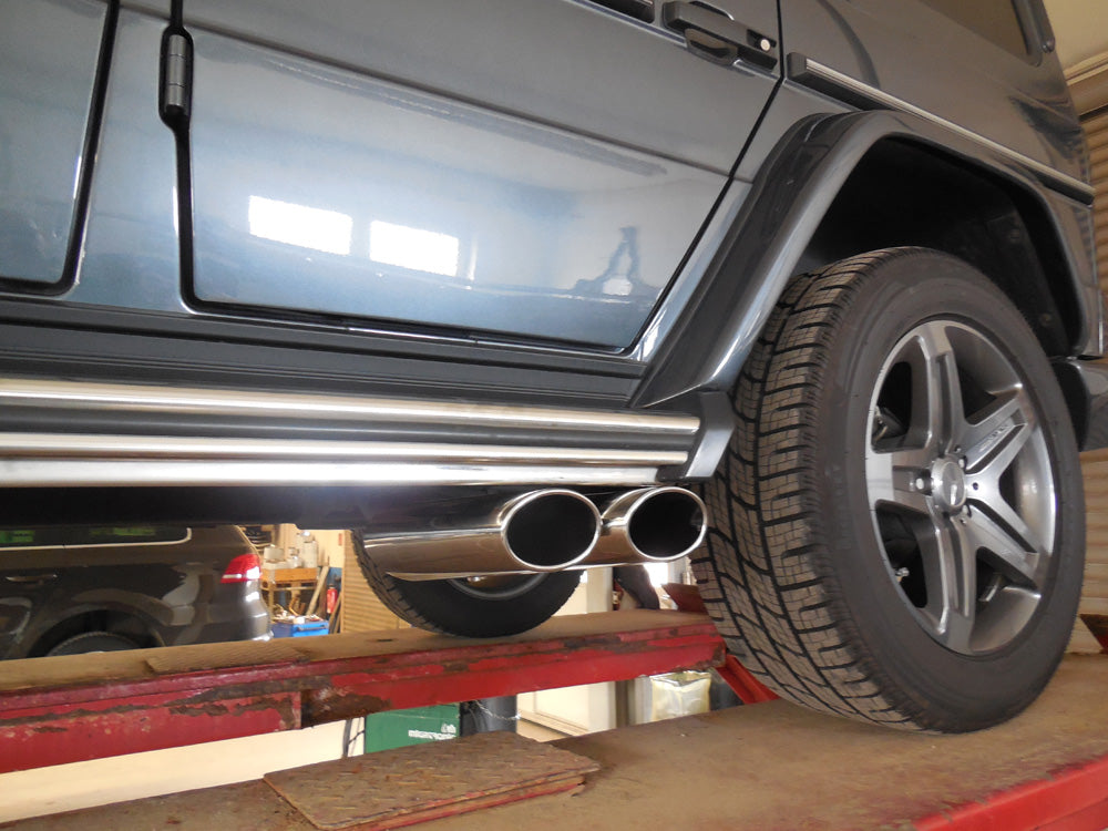 Mercedes G-Klasse 350d - 463 Endrohr zum anstecken - 2x115x85 Typ 38