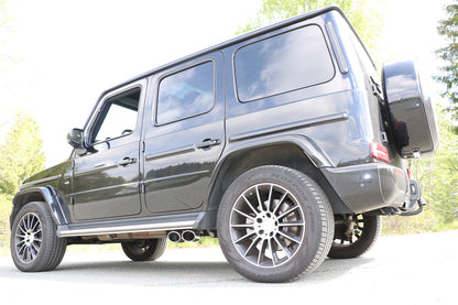 Mercedes G-Klasse G500 310kW - 463 Endrohr zum anstecken - 2x115x85 Typ 38 rechts und links unterm Trittbrett