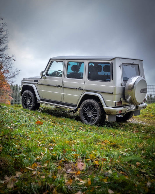 FOX Mercedes G-Klasse G500 - 453 Auspuffanlage ab Kat - 2x115x85 Typ 32
