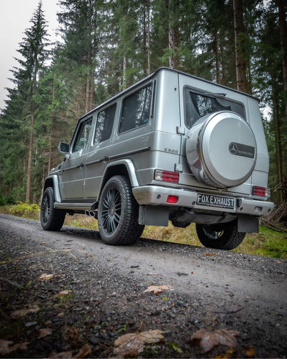 FOX Mercedes G-Klasse G500 - 453 Auspuffanlage ab Kat - 2x115x85 Typ 32