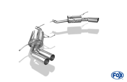 Mercedes GL-Klasse X164 Endschalldämpfer rechts/links - 2x76 Typ 10 rechts/links