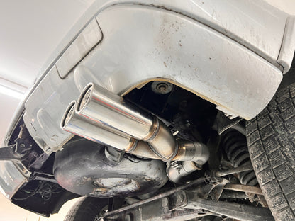 FOX Mercedes M-Klasse Typ W163 - Facelift Endschalldämpfer (Eingang zweiflutig) - 2x80 Typ 13
