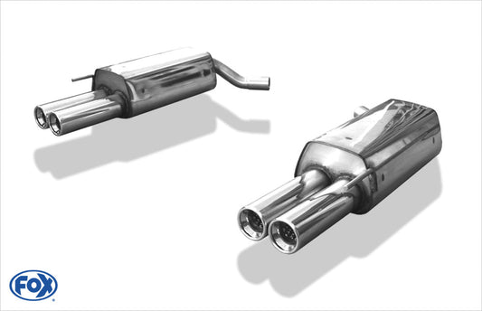 Mercedes S-Klasse W220 Endschalldämpfer rechts/links - 2x80 Typ 13 rechts/links