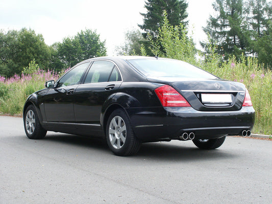 Mercedes S-Klasse W221 Facelift Endschalldämpfer rechts/links - 2x90 Typ 12 rechts/links