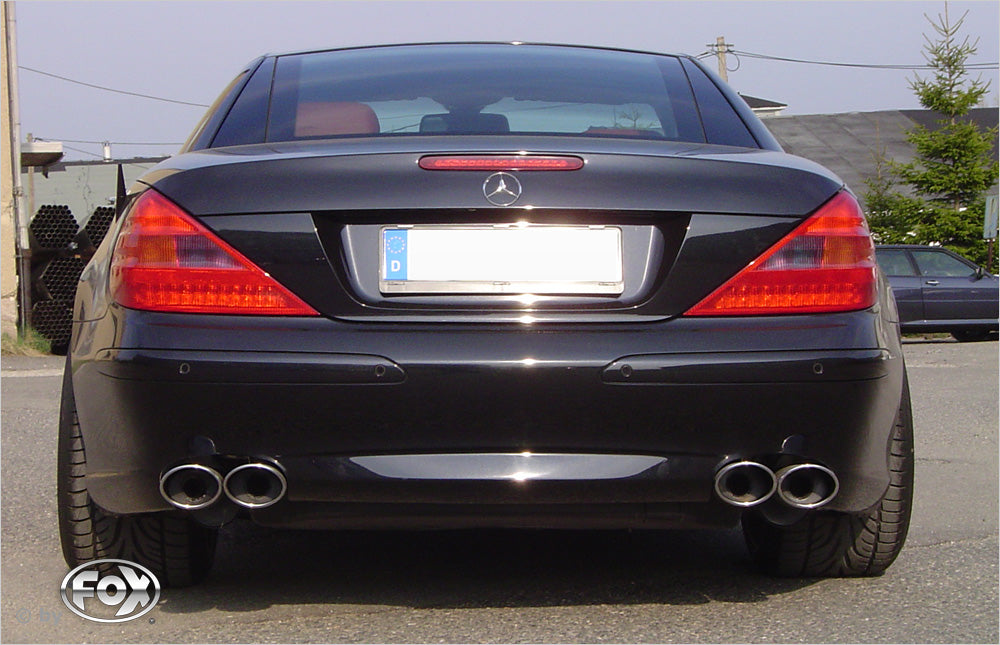 Mercedes SL Typ 230 - Super Sound! Endschalldämpfer rechts/links - 2x115x85 Typ 32 rechts/links