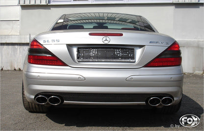 Mercedes SL55 R230 Endschalldämpfer rechts/links - 2x115x85 Typ 32 rechts/links