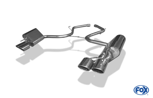 Mercedes SL Typ 230 - Super Sound! Endschalldämpfer rechts/links - 2x115x85 Typ 32 rechts/links