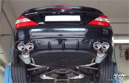 Mercedes SL Typ 230 Facelift Endschalldämpfer rechts/links kurze Variante - 2x115x85 Typ 32 rechts/links