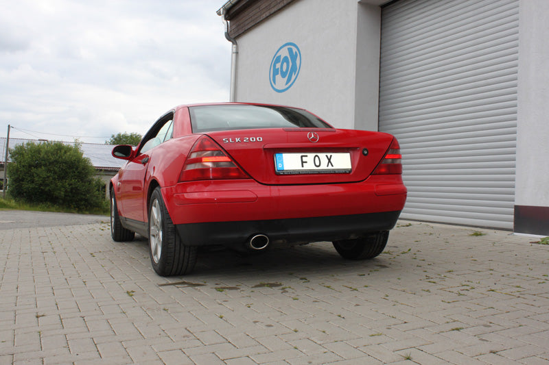 Mercedes SLK Typ 170 Halbanlage ab Kat - 115x85 Typ 32