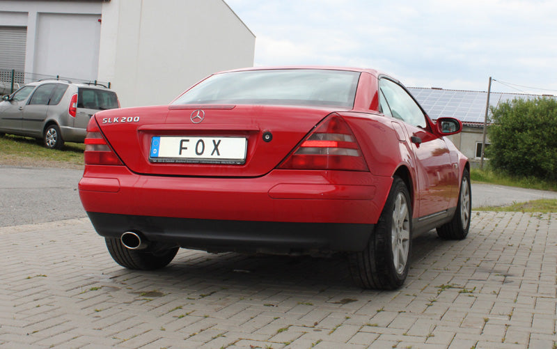 Mercedes SLK Typ 170 Halbanlage ab Kat - 115x85 Typ 32