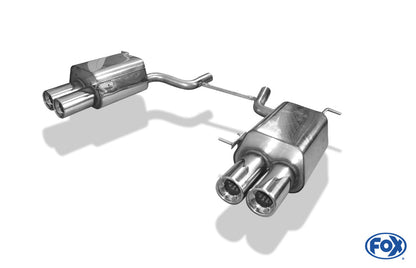 Mercedes SLK Typ 171 - 4/6 Zylinder Endschalldämpfer rechts/links - 2x90 Typ 13 rechts/links