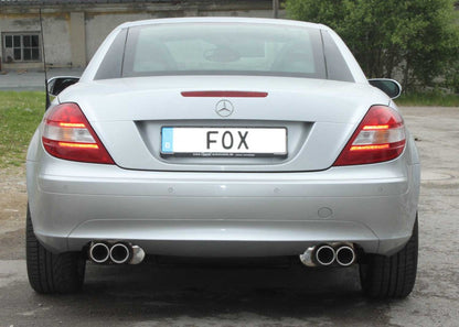Mercedes SLK Typ 171 - 4/6 Zylinder Endschalldämpfer rechts/links - 2x90 Typ 13 rechts/links